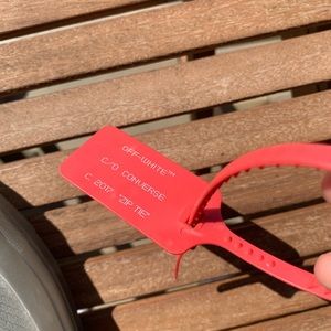 off white converse zip tie